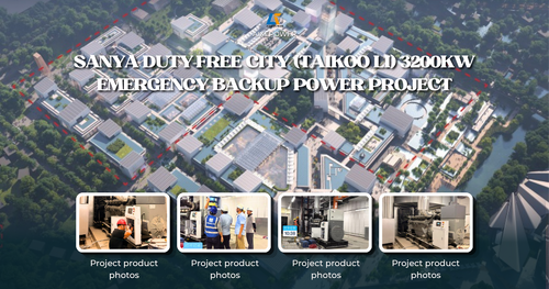 3200 KW Perkins Generator Power Solution for Sanya Duty-Free City (Taikoo Li)
