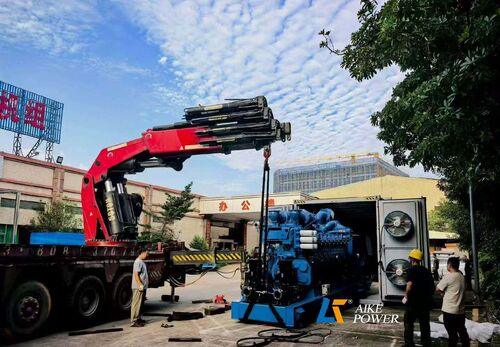 1.5MW Custom Containerized Yuchai YC16VCG Gas Generator | Russia Industrial Zone Project Case