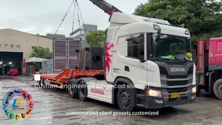 Philippines Power Plant Orders 12x 1MW Containerized Mobile Gensets | Aikepower Shipment 🇵🇭⚡📝