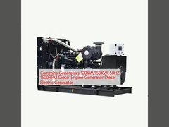 Cummins máy phát điện 120KW / 150KVA 50HZ 1500RPM Máy phát động cơ diesel Máy phát điện diesel