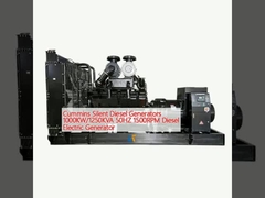 Cummins Silent Diesel Generator 1000KW/1250KVA 50HZ 1500RPM Diesel Electric Generator