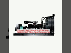 Cummins Diesel Generator 450kw 50Hz 1500RPM 400V Silent Diesel Generator Set