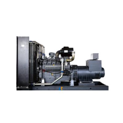 Bom preço. 550KW 687.5KVA Painel de controle padrão Cummins Diesel Generator Set com bateria de 12V e cabos de conexão de bateria on-line