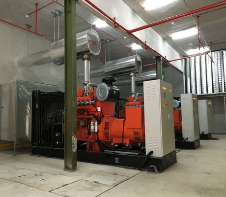 Good price Cummins 100kw Natural Gas Generator With Industrial Silencer / Reducer Valve online