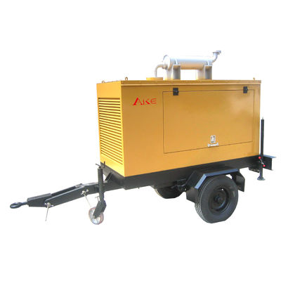 Good price 20kVA 50HZ Trailer Genset Soundproof Silent Type Genset With Canopy online