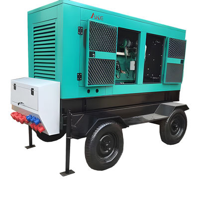 Good price 400 Kw Cummins Diesel Generator , Trailer Diesel Generator With Canopy online