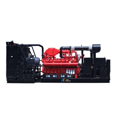 Harga yang bagus Generator Gas Alam 1000kW dengan Sistem Manajemen Jarak Jauh untuk Cadangan Industri generator gas alam 1 mw on line