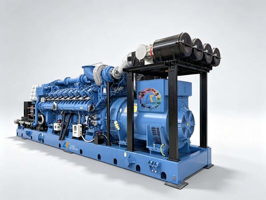 Bom preço. Conjunto Gerador de Gás Associado Yuchai AY1500APG de 1500kW e 10.5kV on-line
