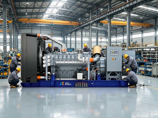 좋은 가격 AM2000 2000kW / 2200kW 중량 산업용 디젤 발전기 세트 온라인으로