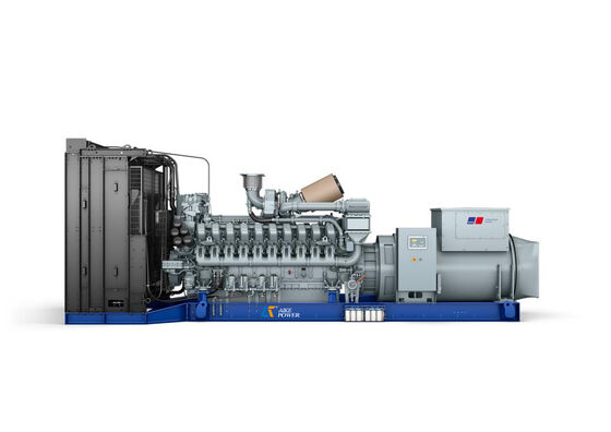 좋은 가격 AM4000 MTU 시리즈 4000 디젤 발전기 세트 1600~4000kVA 50Hz 전력 부족 지역에 전력 공급 온라인으로