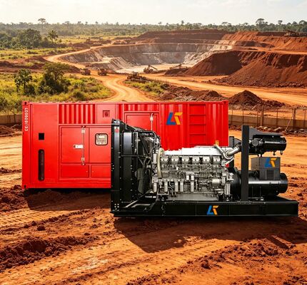 良い価格 600kW 耐塵鉱業用ディーゼル発電機 厳しい環境のためのSDEC シャンチャイエンジンセット オンライン
